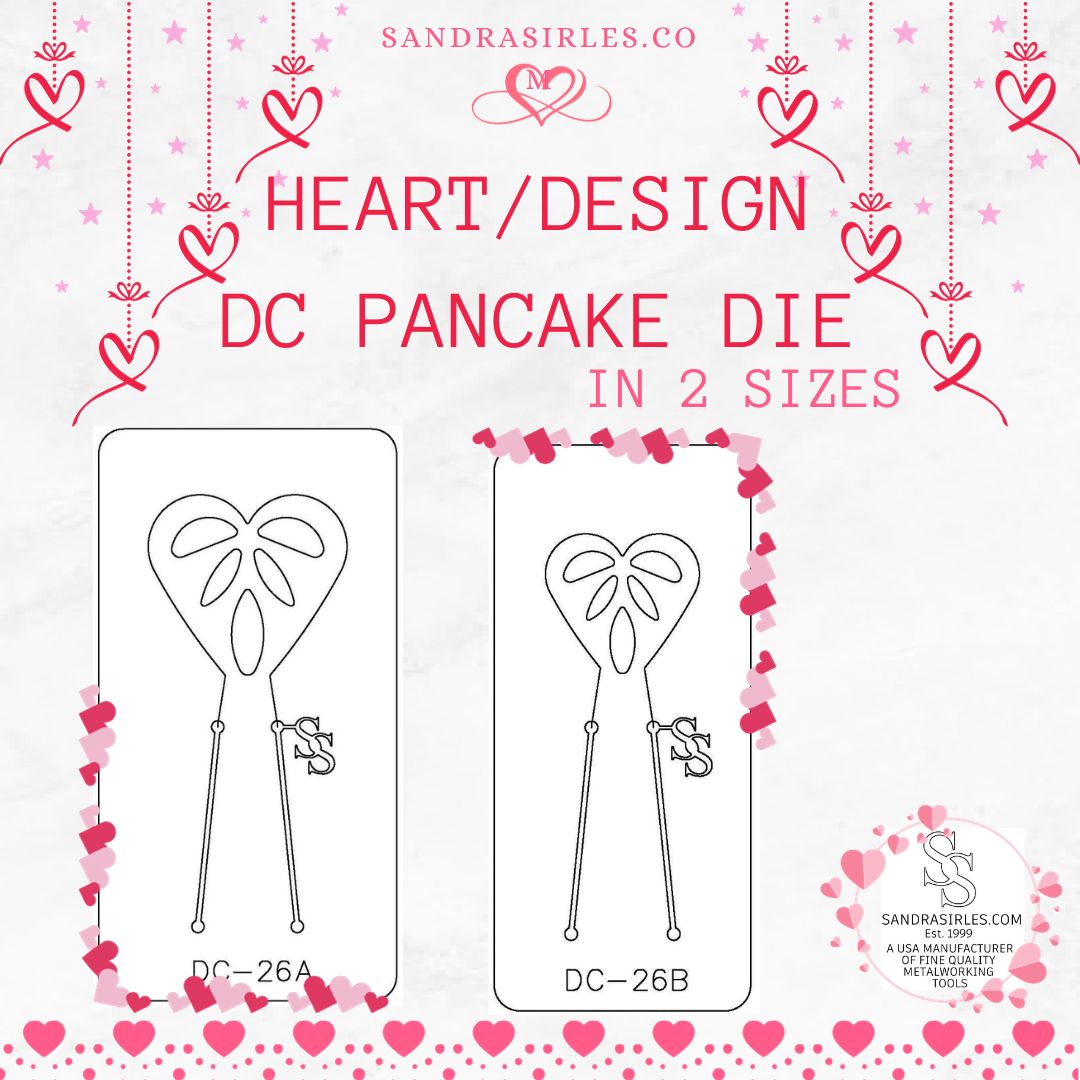 PANCAKE DIE DC-26 HEART/DESIGN